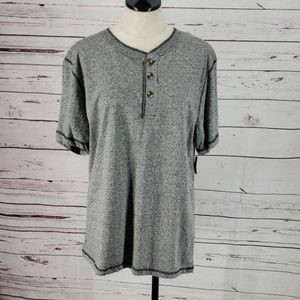 OT Revolution Heather Gray Short Sleeve‎
